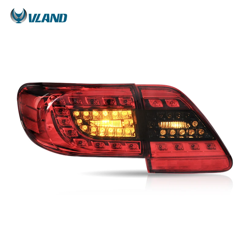 Vehicle Matching LED Tail Lamp Assembly For Toyota Corolla 11-13 Plug And Play Without Cutting Original Wiring Auto Lamp Parts