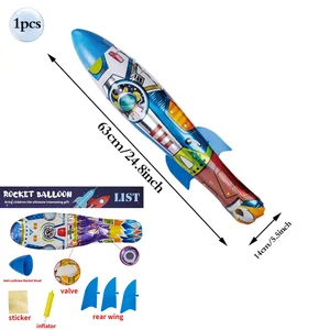 Aufschlauchbarer Astronaut -Astronaut Ballonblatt, Außenraum Galaxy Planet Thema, Geburtstagsfeierdekoration für Jungen, Stehen 4d, 53 6 Hauptverkäufe des aufblasbaren Astronauten - №6