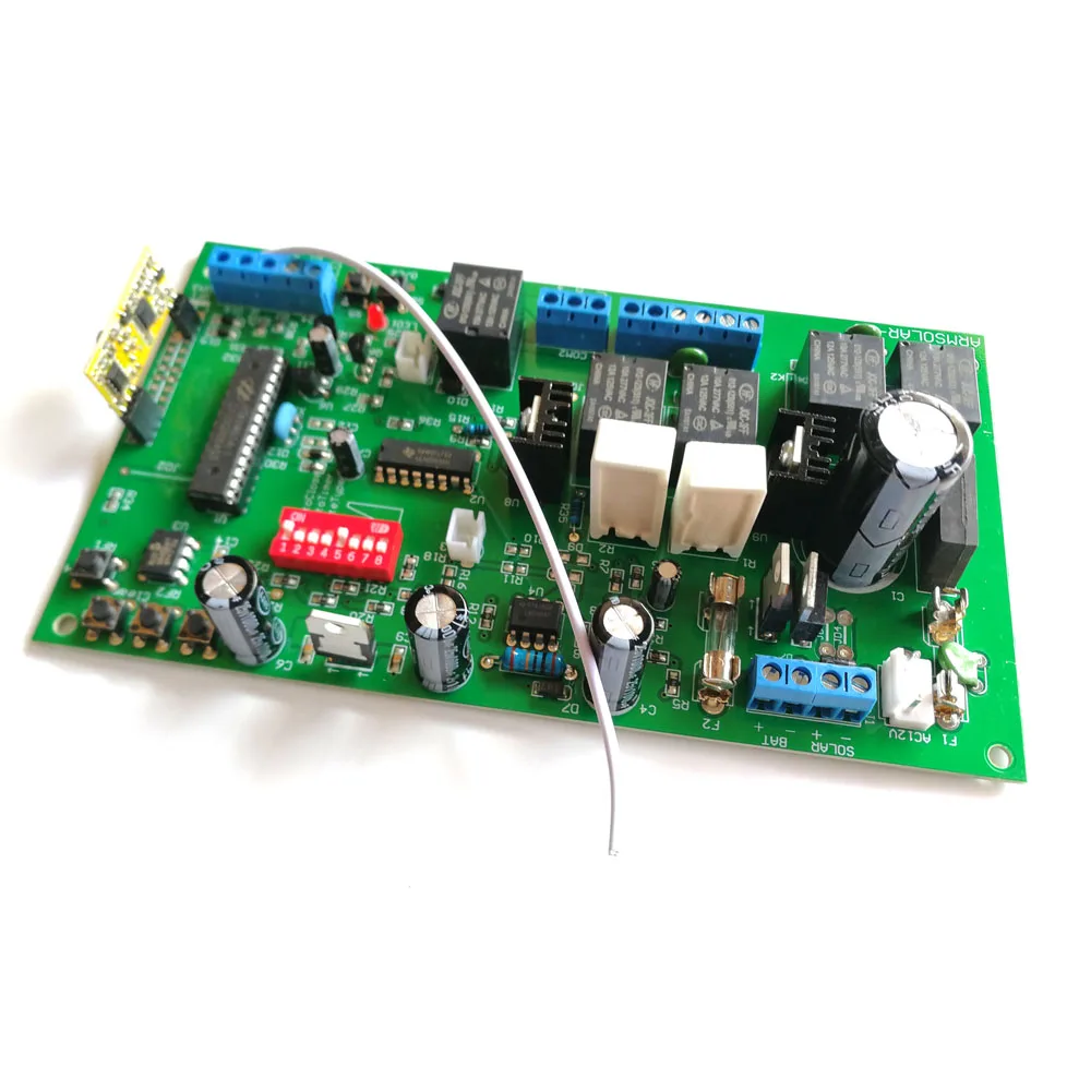 12VDC swing gate opener motor Electronic card circuit board controller for Auto Electric Swing Gate Opener