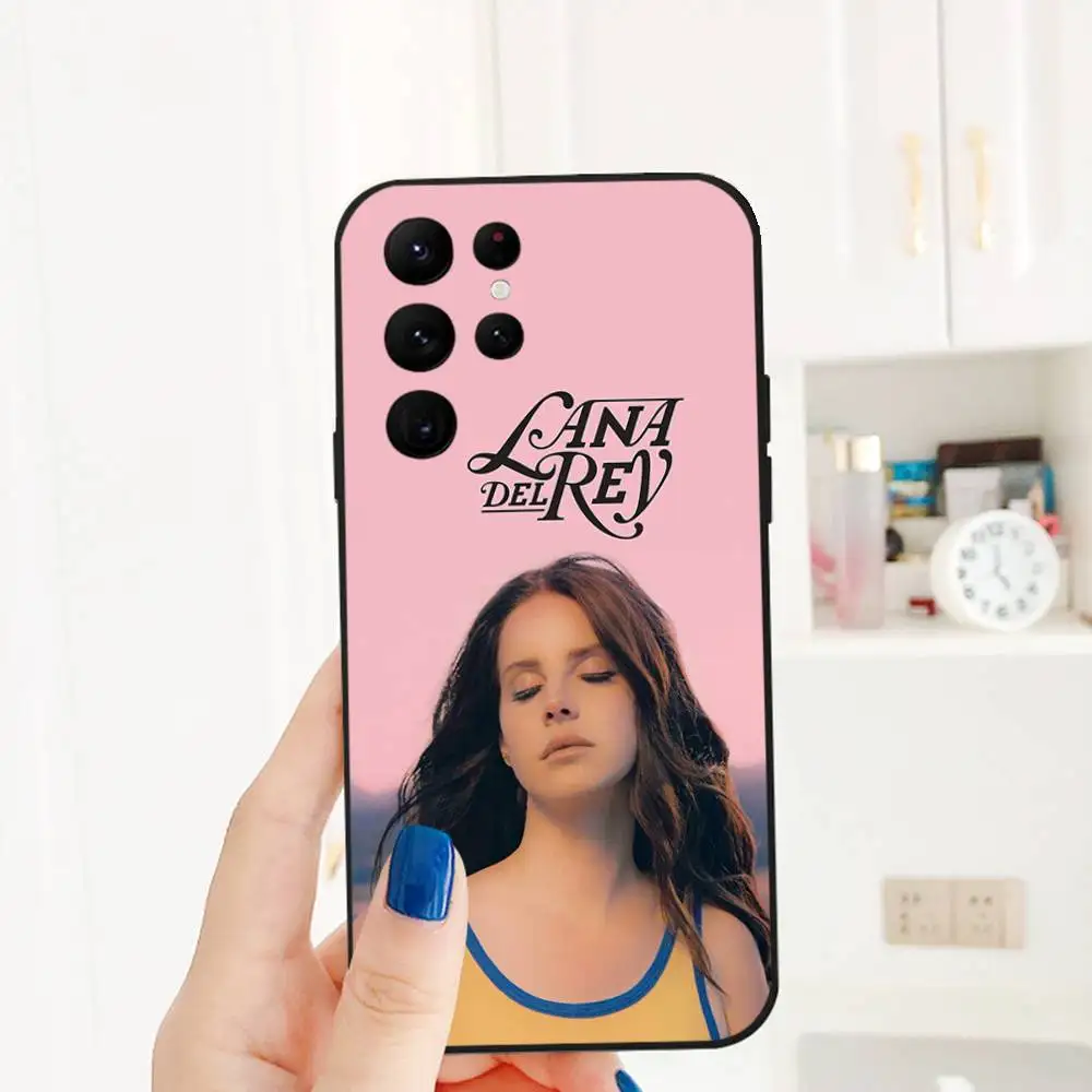 المغني L-Lana D-Del R-Rey جراب هاتف للهاتف S Series S20 S21 S22 S23 S24 FE Plus Ultra غطاء ناعم إلى صديق للبشرة #5