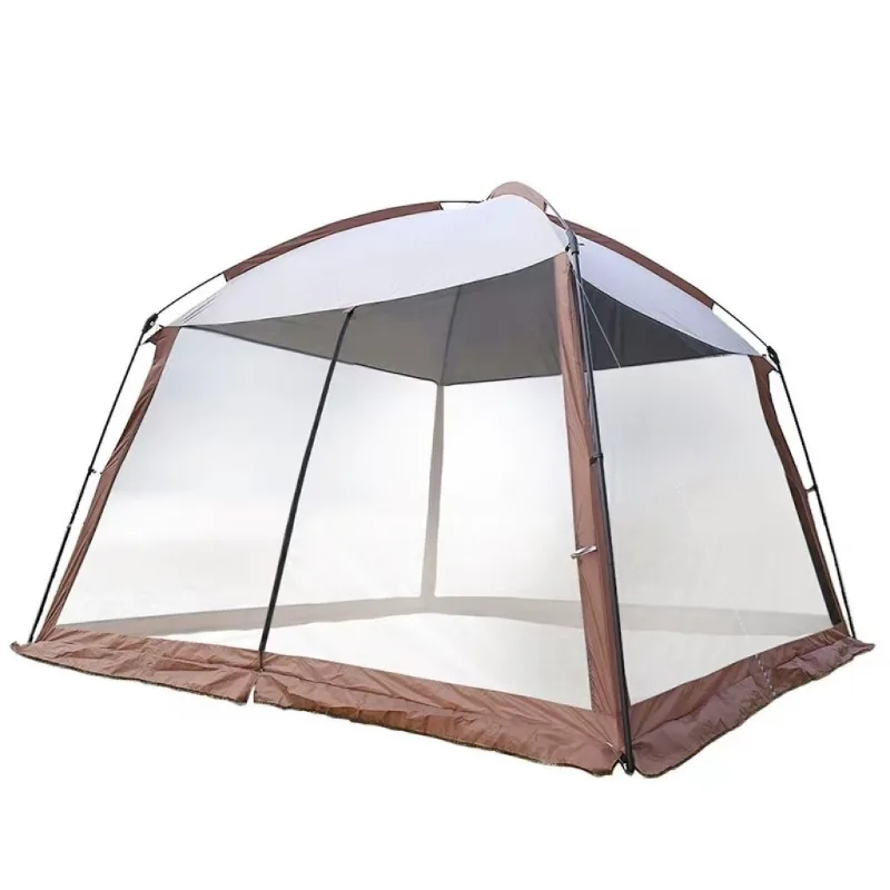 

Outdoor camping shade tent, beach camping cooking barbecue mesh, sun-proof, windproof and rainproof factory pergola