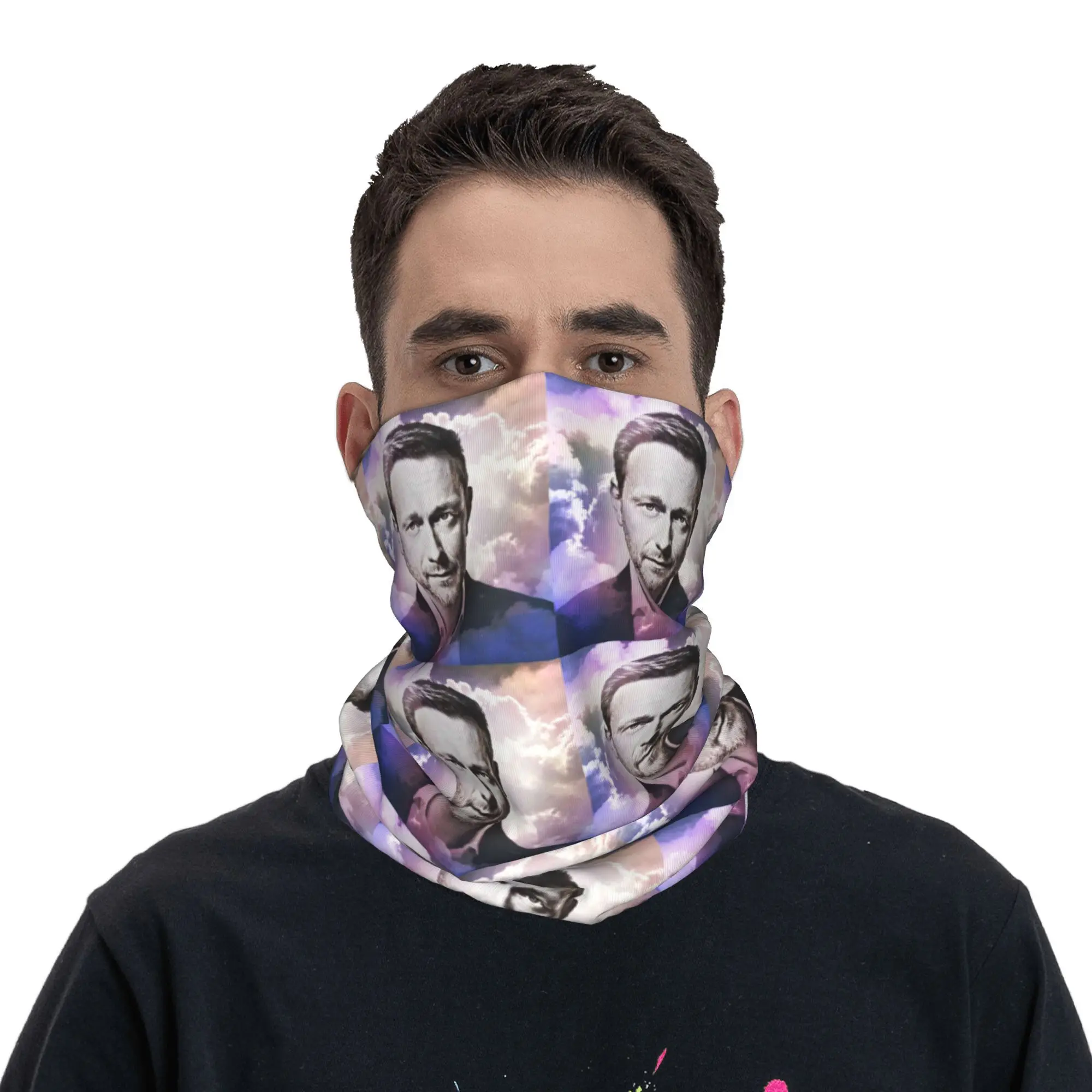 Legend Christian Lindner Minister Of Finance  Bandana Neck Gaiter Printed Wrap Scarf Multifunction Headband Riding Unisex Adult