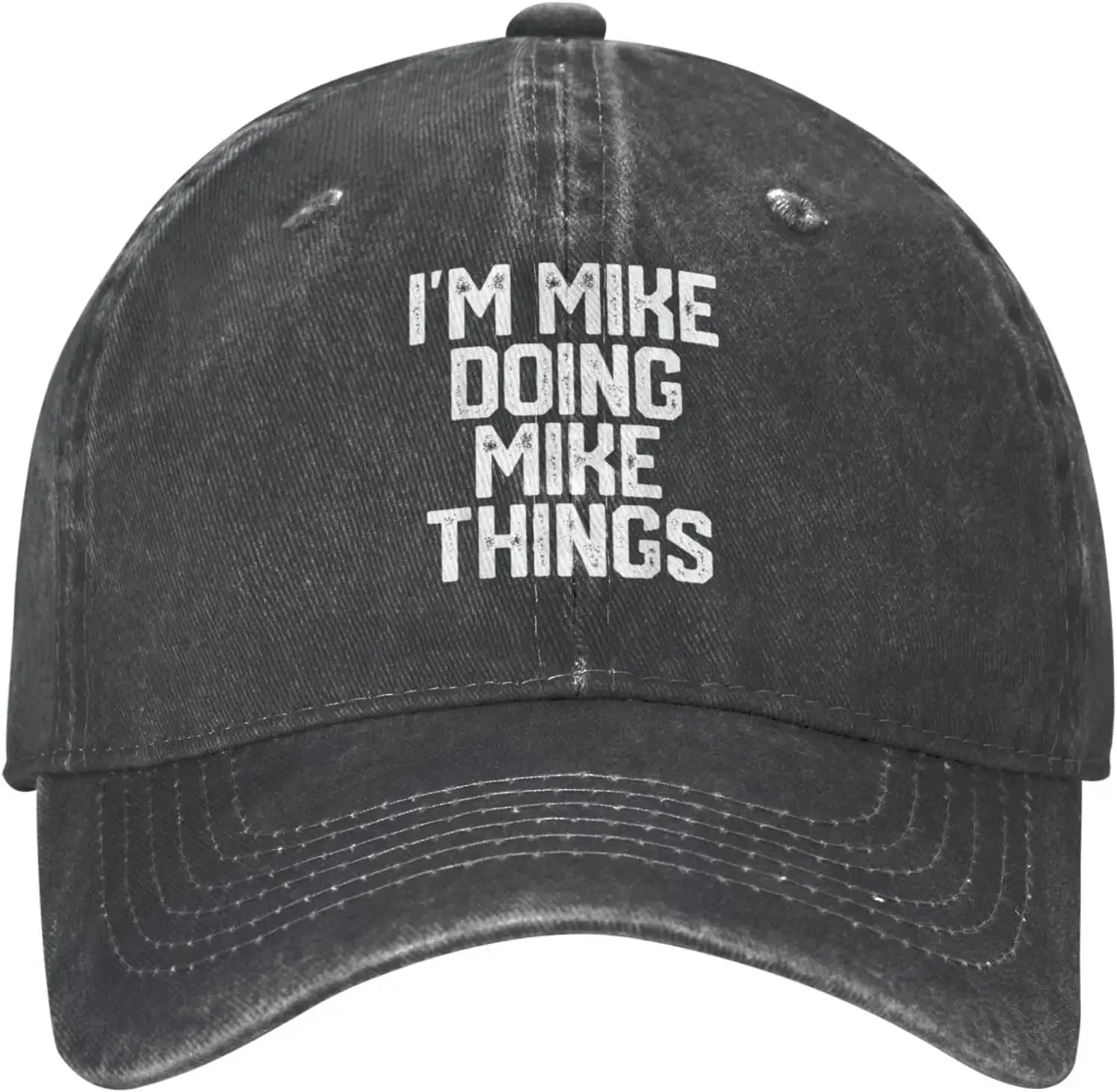 

I'm Mike Doing Mike Things Hat Father's Day Hat Baseball Cap Cowboy Adjustable Hats Fashion Gifts for Women Men