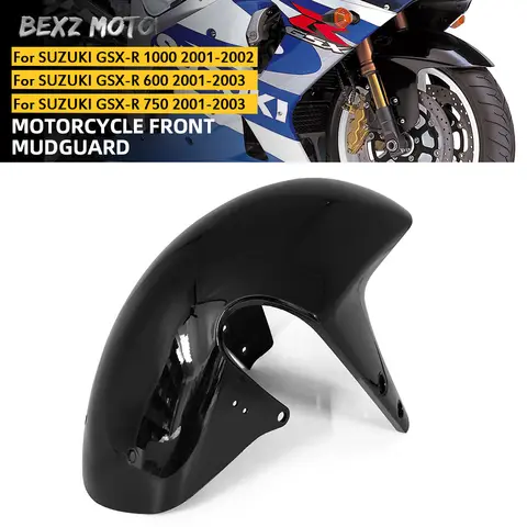 For SUZUKI GSXR1000 GSXR600 GSXR750 2001-2003 K1 K2 K3 Front Wheel Cover Fender Motorcycle Mudguard Splash Guard Enhanced Riding