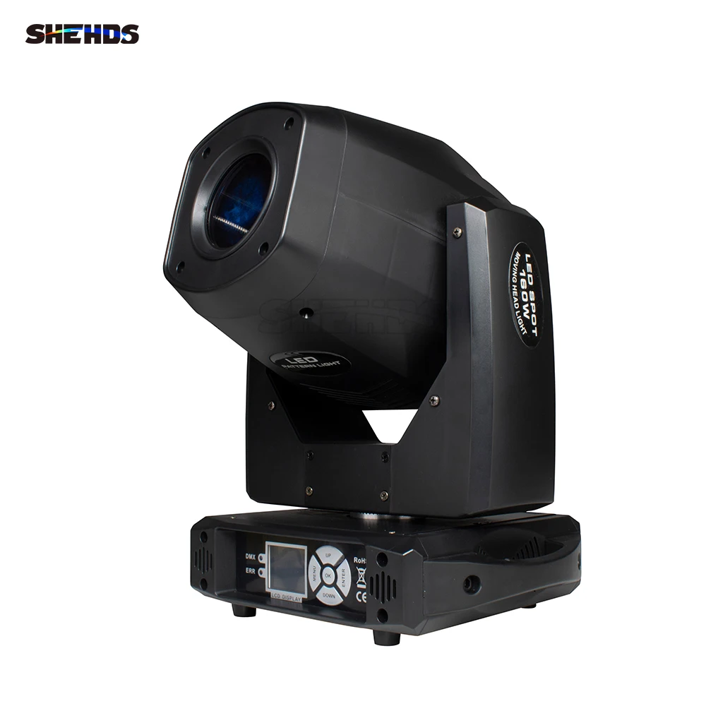 SHEHDS-Luz LED de cabeza móvil 3 en 1 para escenario, lámpara giratoria de 160W para DJ, discoteca, fiesta de boda, efecto de luz profesional, 2