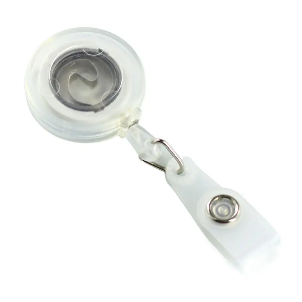 พยาบาลหมอเข็มขัดคลิป Retractable Badge Reel Key แหวนหน้าอก ID ผู้ถือบัตรพวงกุญแจสีสันสดใสดึงหัวเข็มขัดชื่อ: