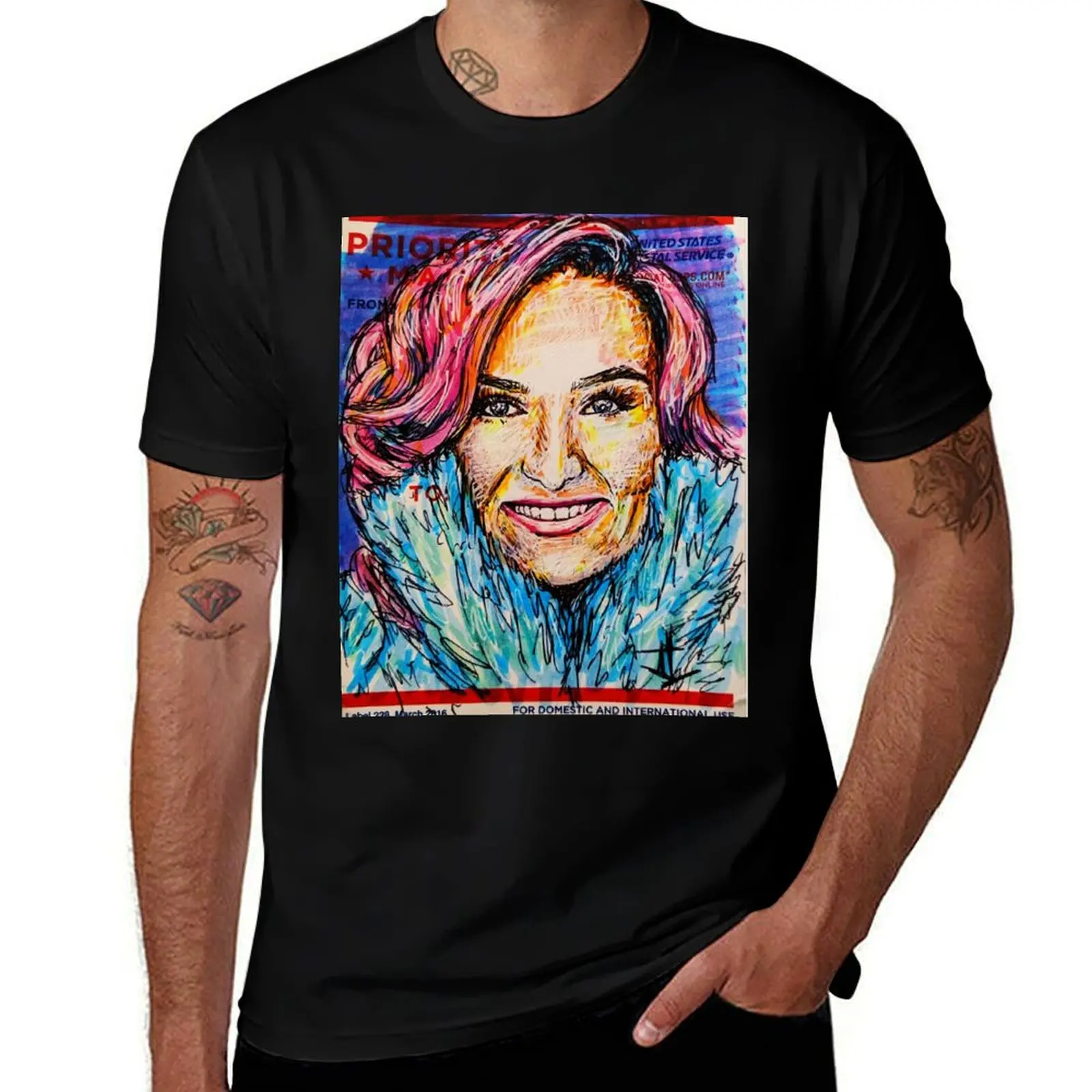 Molly Burke drawing T-Shirt t shirt for man T-Shirt