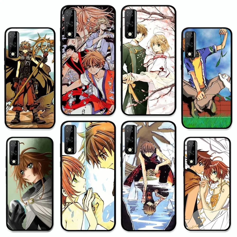 Sakura Tsubasa Chronicles Phone Case For Huawei Y9 6 7 5 Prime Enjoy 7s 7 8 plus 7a 9e 9plus 8E Lite Psmart Shell