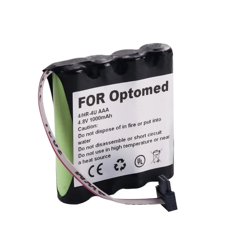 Baterias de câmera Adequado para Optomed SMARTSCOPE M5, Fundus, 4.8V, 1000mAh, Acessórios e Peças, Consumer Electronics