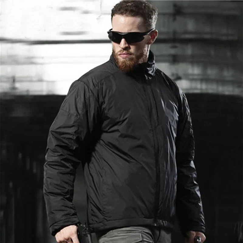 Autumn Winter Man Tactical Jacket Coat   Hunting Warm Parka Working Clothing Outdoor Windproof Waterproof light Outwear