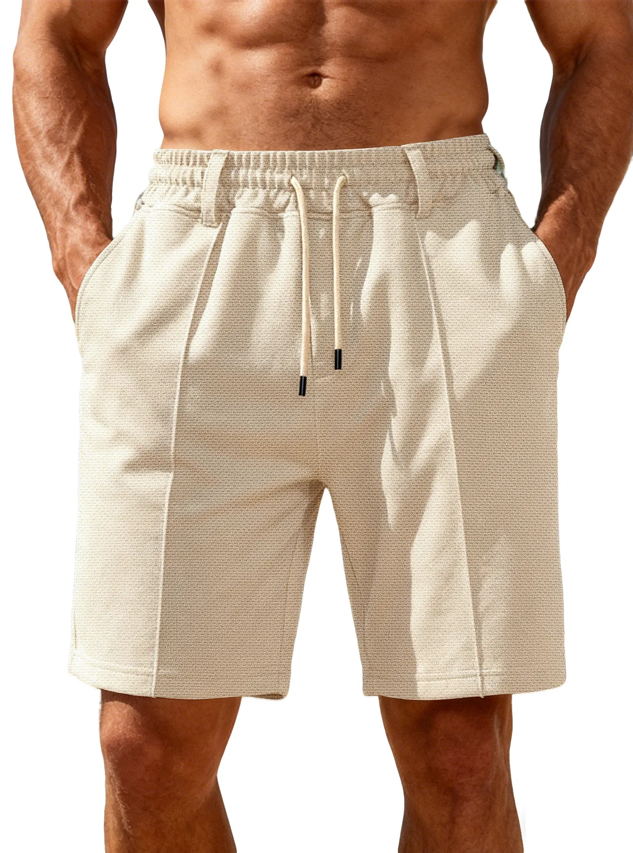 

Summer Sports Men's Loose Drawstring Shorts Fashion Pineapple Pattern Composite Shorts Beach Pants For Men