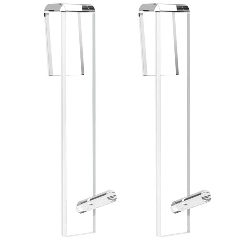 Bathroom Shower Door Hook Glass Door Shower Towel Rack Free Punch Bathroom Bathrobe Hanger Transparent Towel Hook