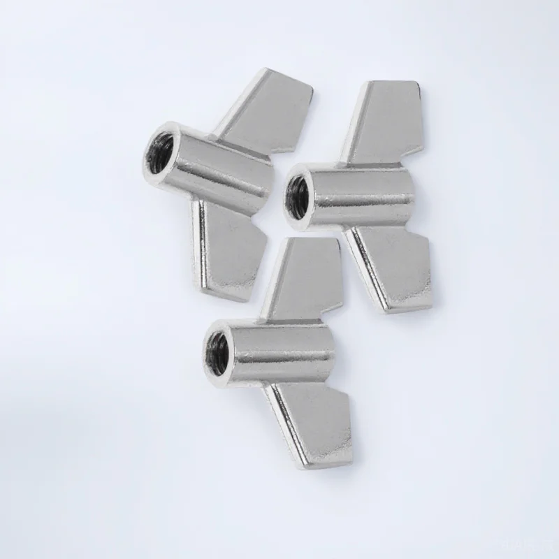 

3Pcs Alloy Drum Cymbal Nuts Wing Nut Set Durable Lightweight Cymbal Adjustment Accessories for Drummers