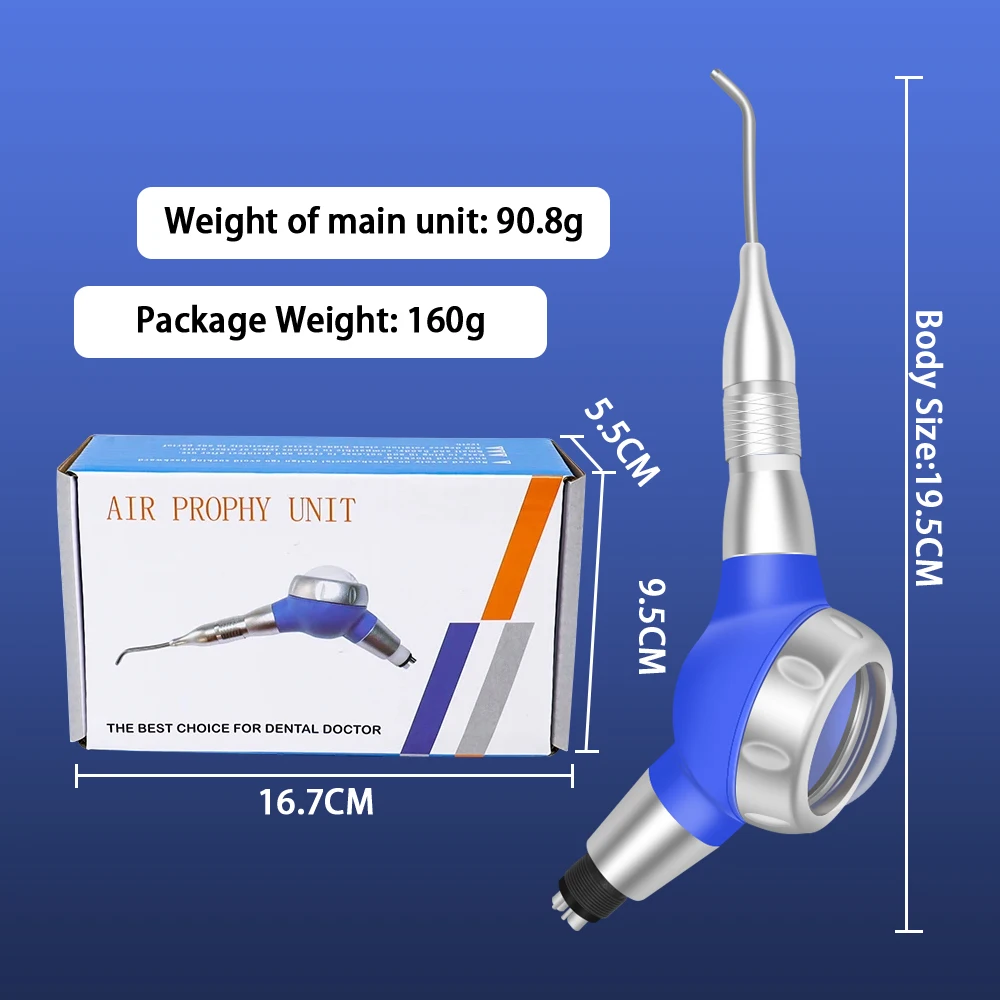 Dental Air Sand Blaster Tooth Polishing Whitening Sandblaster Air Prophy Unit