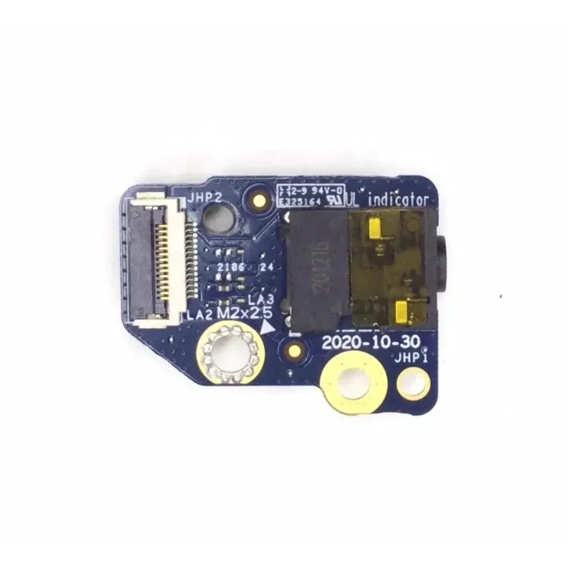 N+ Audio Headphone Jack Daughter Board LS-K374P Replacement For Dell Latitude 7420 7430 GDC31 Laptop
