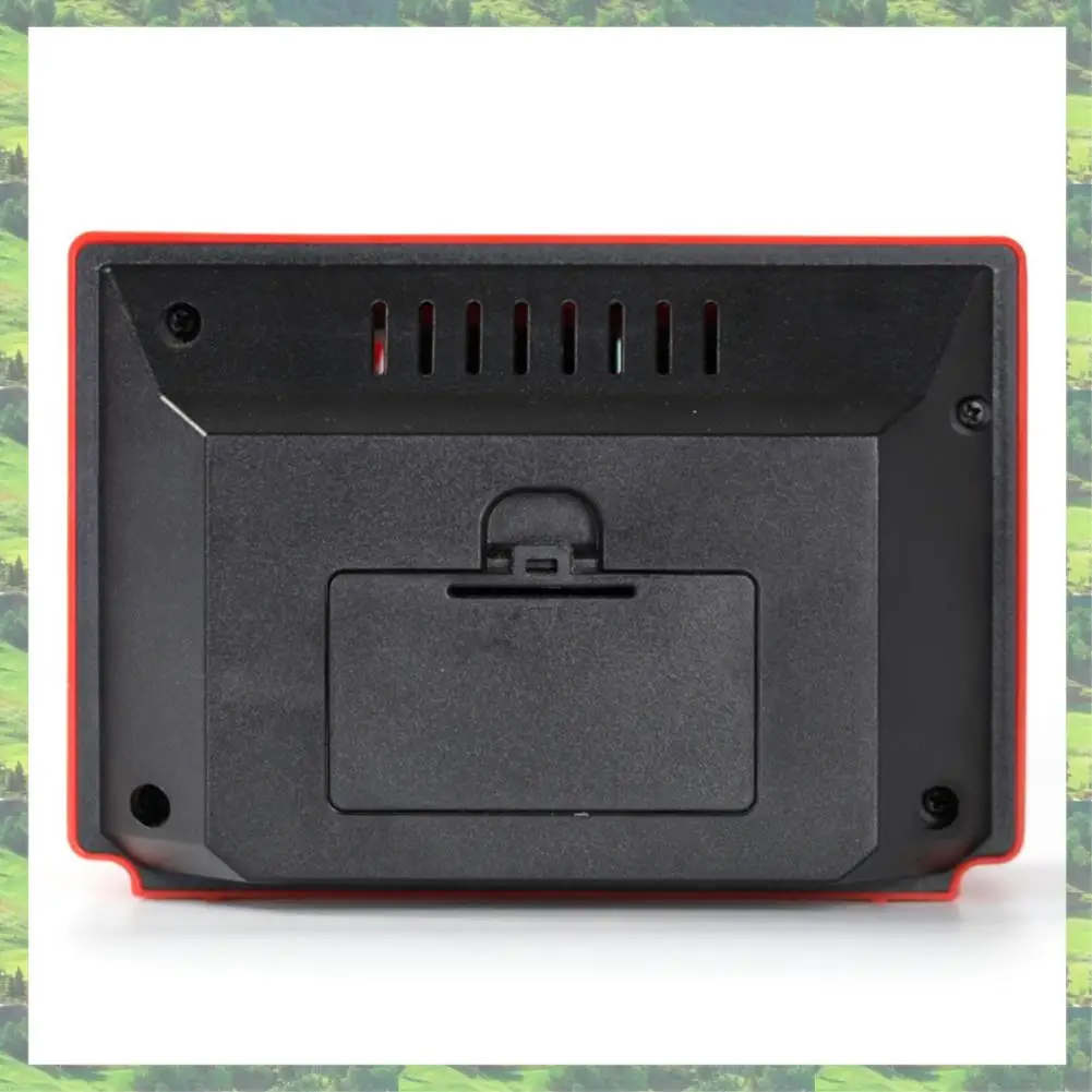 

A59Z-TV-Shaped Flip Clock Retro Mechanical Desk Clock Classic Television Design Clock Grey