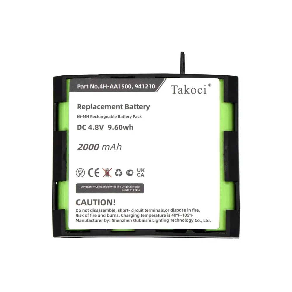 

Replacement Battery for Compex Mi Mi-Sport MI-Fitness Runner Enegry Mi-Ready Vitality PerformanceE Mi-Ready FIT Sport Elite