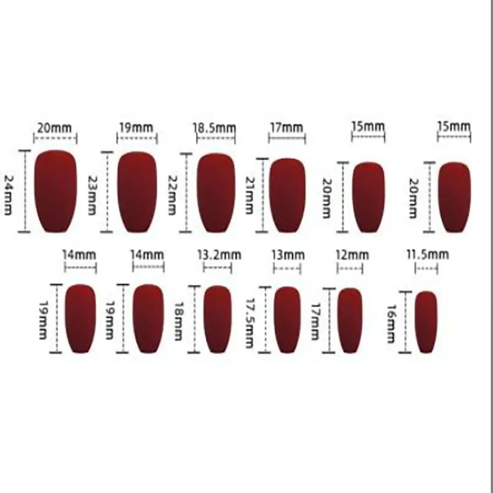 24Pcs/Box Full Cover Dopamine Fake Nails Detachable Rhinestone False Nail Fashion Flash Nail for Women Girl