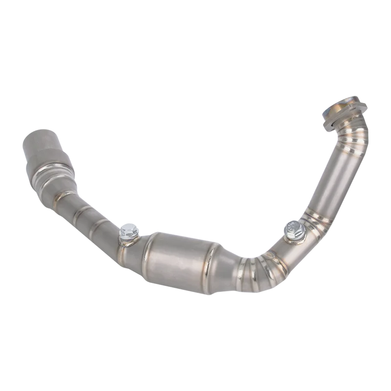 Slip On For KTM DUKE 390 250 390 ADV Adventurer 2024 Titanium Alloy Motorcycle Exhaust Systems Escape Front Link Pipe Muffler