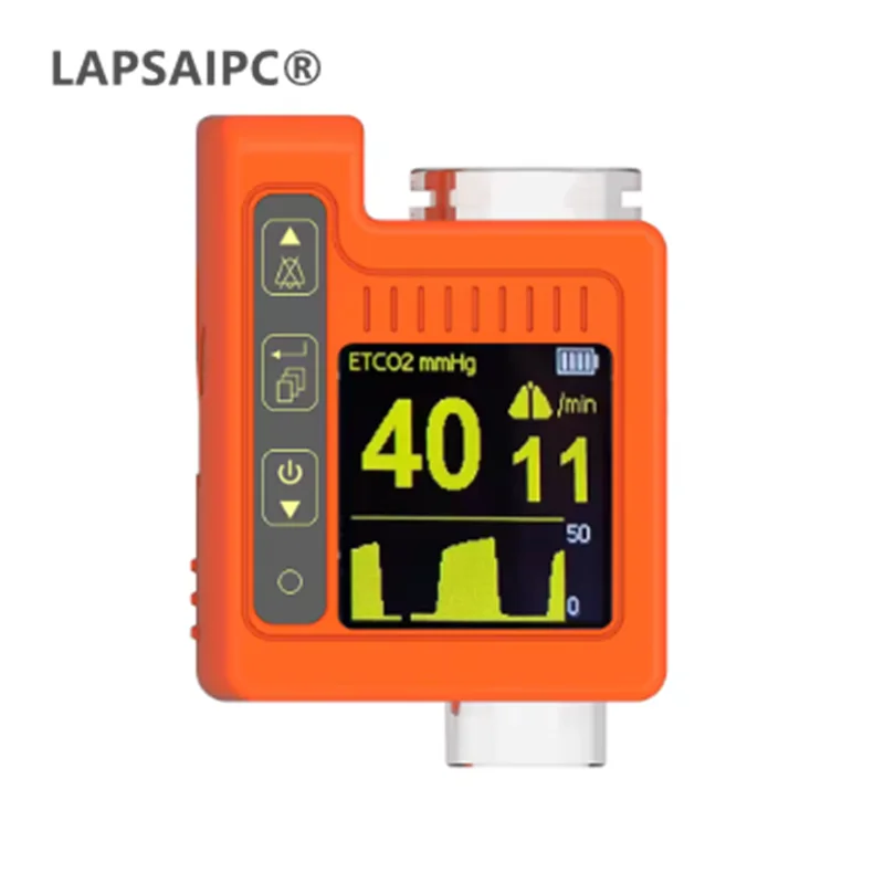 

Gas Detector, Carbon Dioxide Tester, Visible Carbon Dioxide Detector, End of Breath Module For Pet Use Accessories Clinic