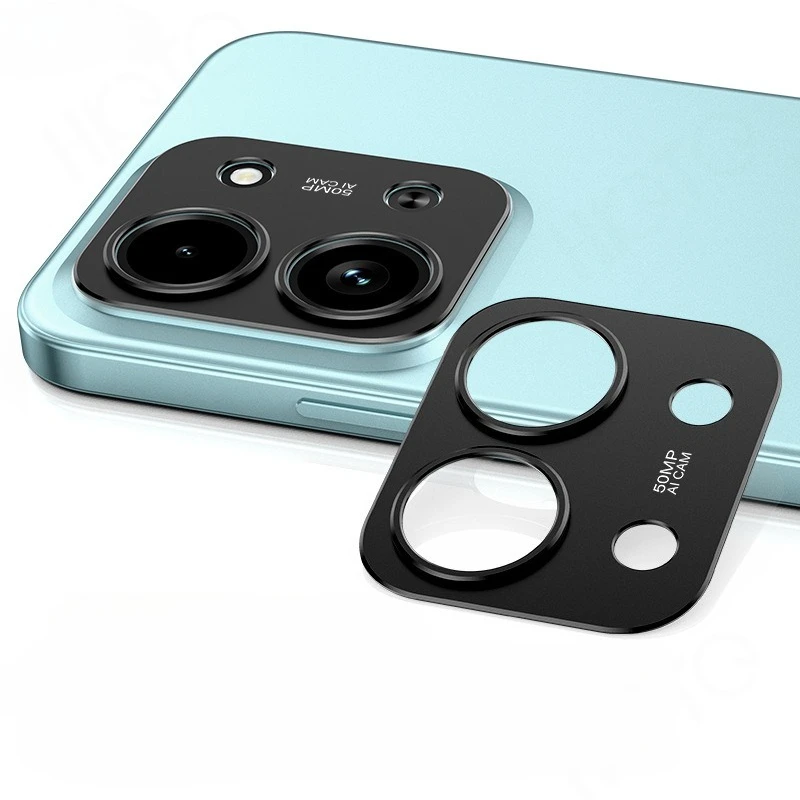 

For Xiaomi Redmi 15 15C Camera Protectors Aluminum Alloy Hollow Metal Sticker for Redmi15C 15c Lens Protective Film Ring Frame