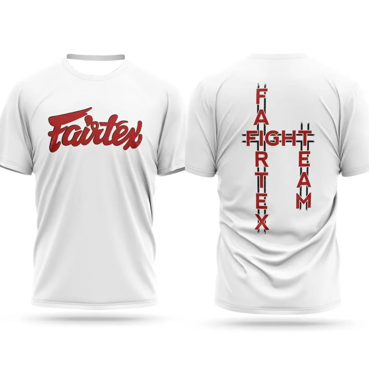 New Summer Quick-Dry T Shirt Fighting Suit Fairtex Printed Sports Comfortable T-shirt Suitable for Both Adults and Children