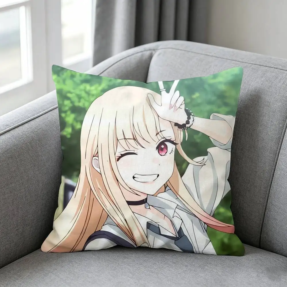 Marin-n Kitagawa My Dress-Up Darling Pillow cover Simple solid color design Surprise For Multiple Bedroom Styles.