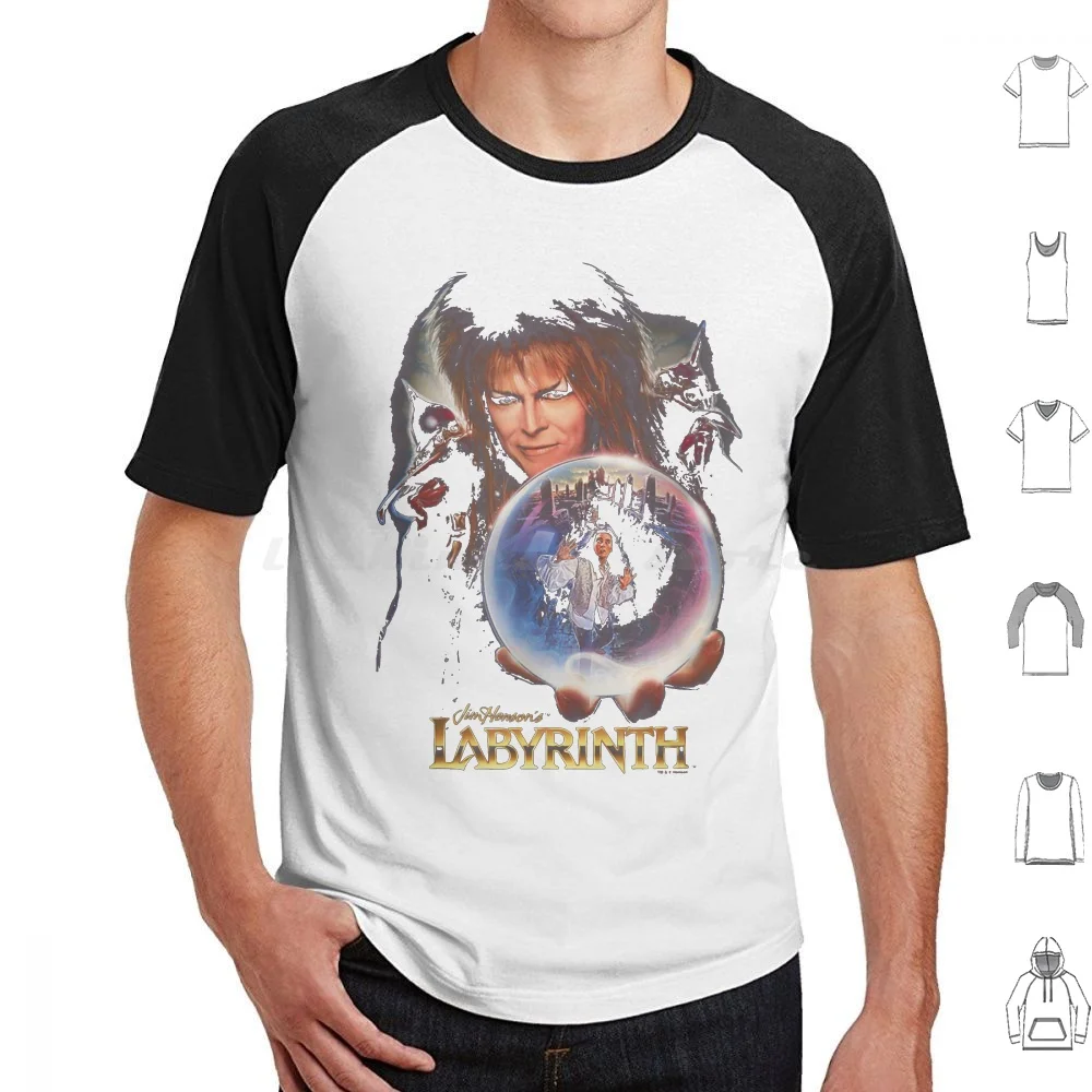 Labyrinth I Have A T Shirt Big Size 100% Cotton Labyrinth Drawing Worm Drawing Come Inside And Have A Nice Cup Of Tea Jim