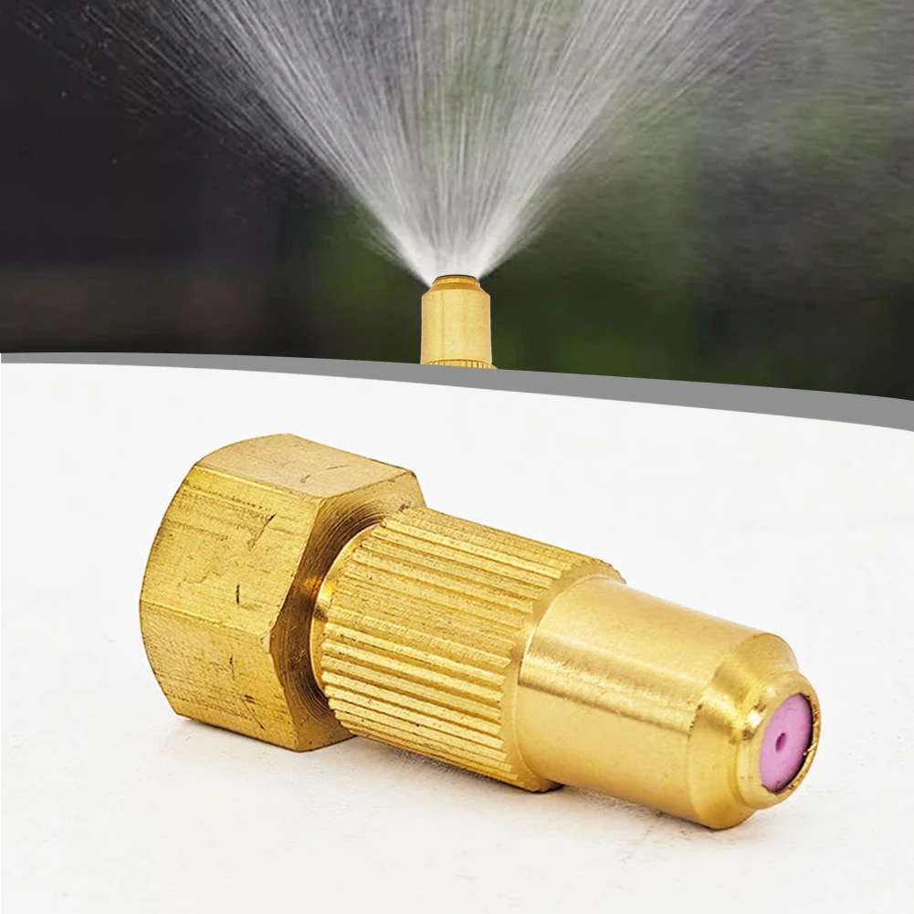 1 Pcs High Pressure Direct Spray Nozzle Adjustable  Pottery Nozzle Agricultural Sprayer Quick Connector Garden Sprinkler