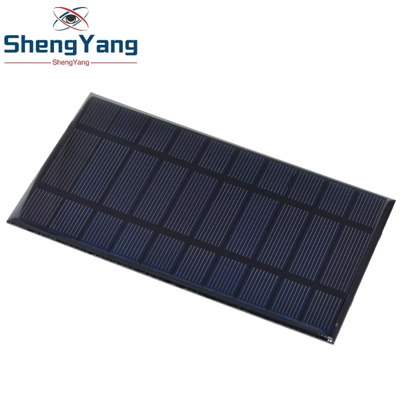 TZT الالكترونيات الذكية 400mA 5 فولت 2 واط الخلايا الشمسية لوحة طاقة شمسية شاحن الهاتف تحسين المنزل 142 مللي متر * 85 مللي متر السيليكون متعدد البلورات #4