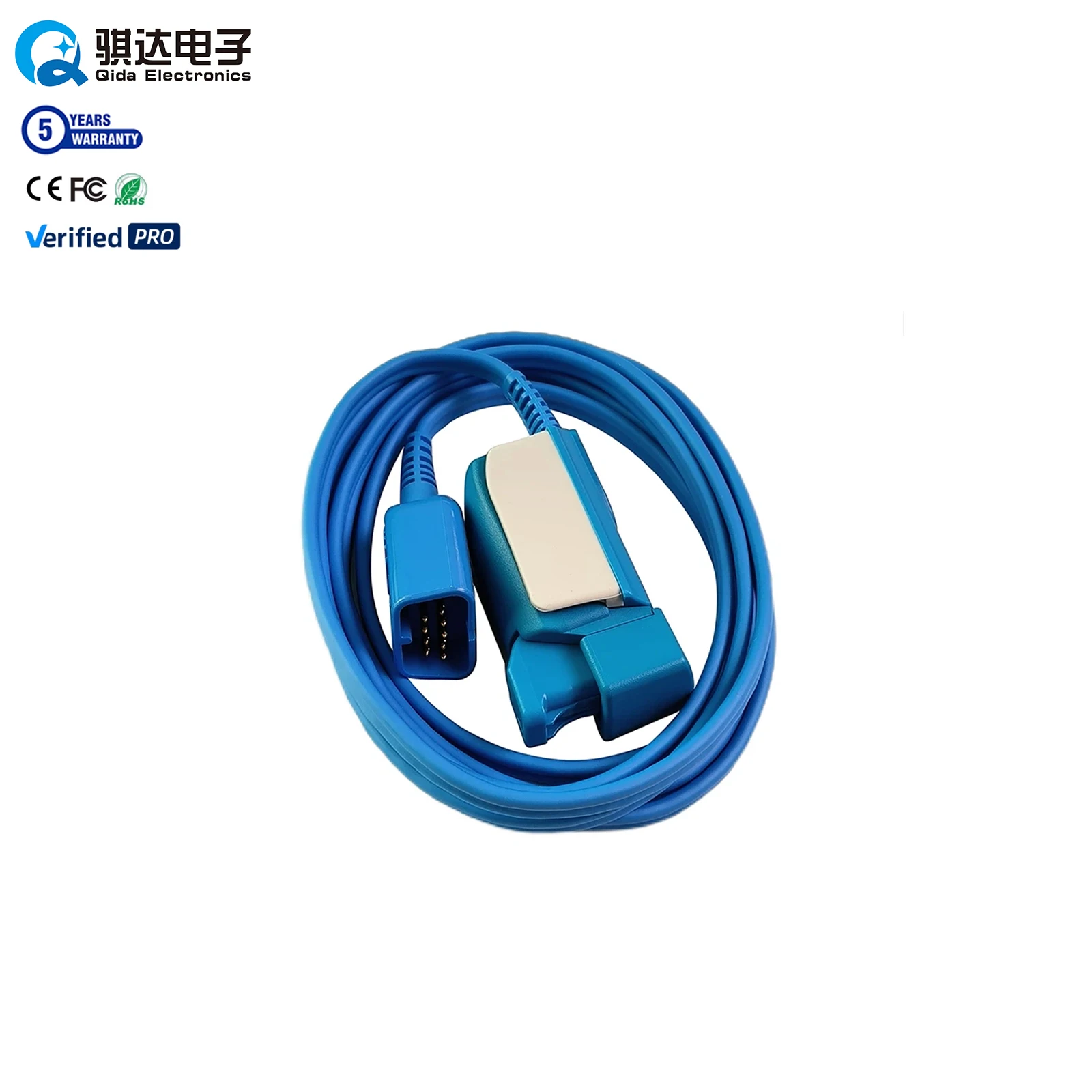 

New Original Photoelectric Monitoring Blood Oxygen Split Patient End Blood Oxygen Sensor TL-201T Probe
