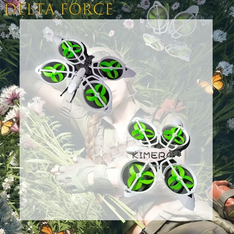 Kimera Store disfraz Delta Force New Operator Butterfly Healing Drone Cosplay Prop Altitude Hold Headless Mode fille コスプレ view 4