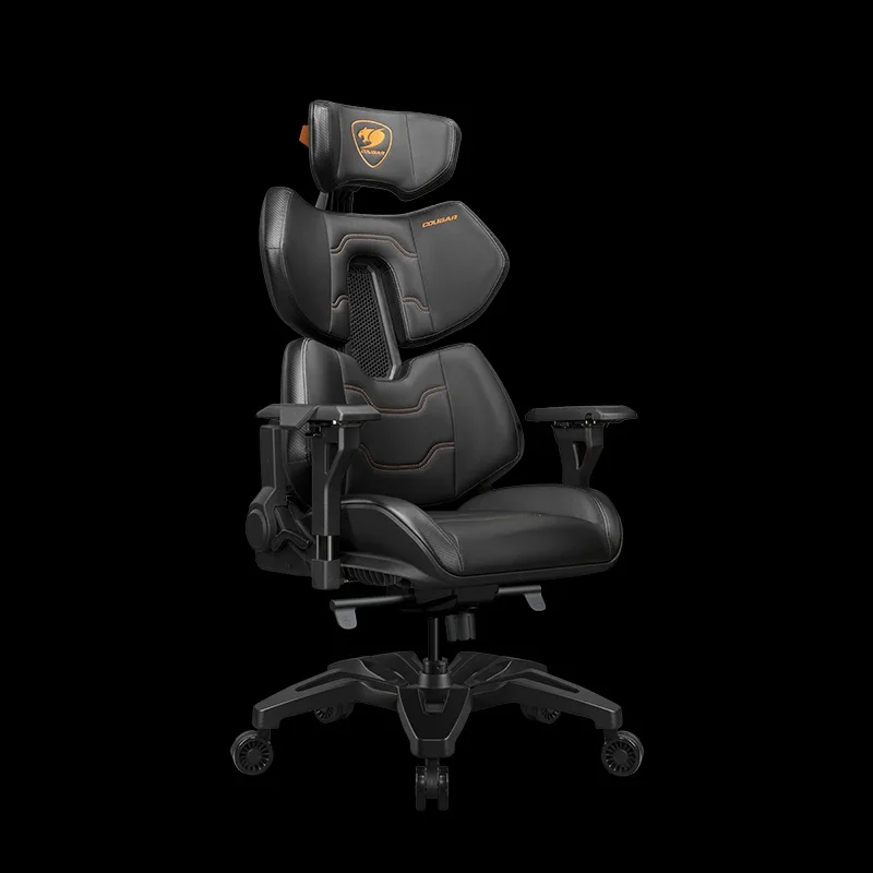 Silla De juegos De meditación para niños, silla ergonómica para juegos De alta gama, color negro, cómoda silla reclinable, muebles