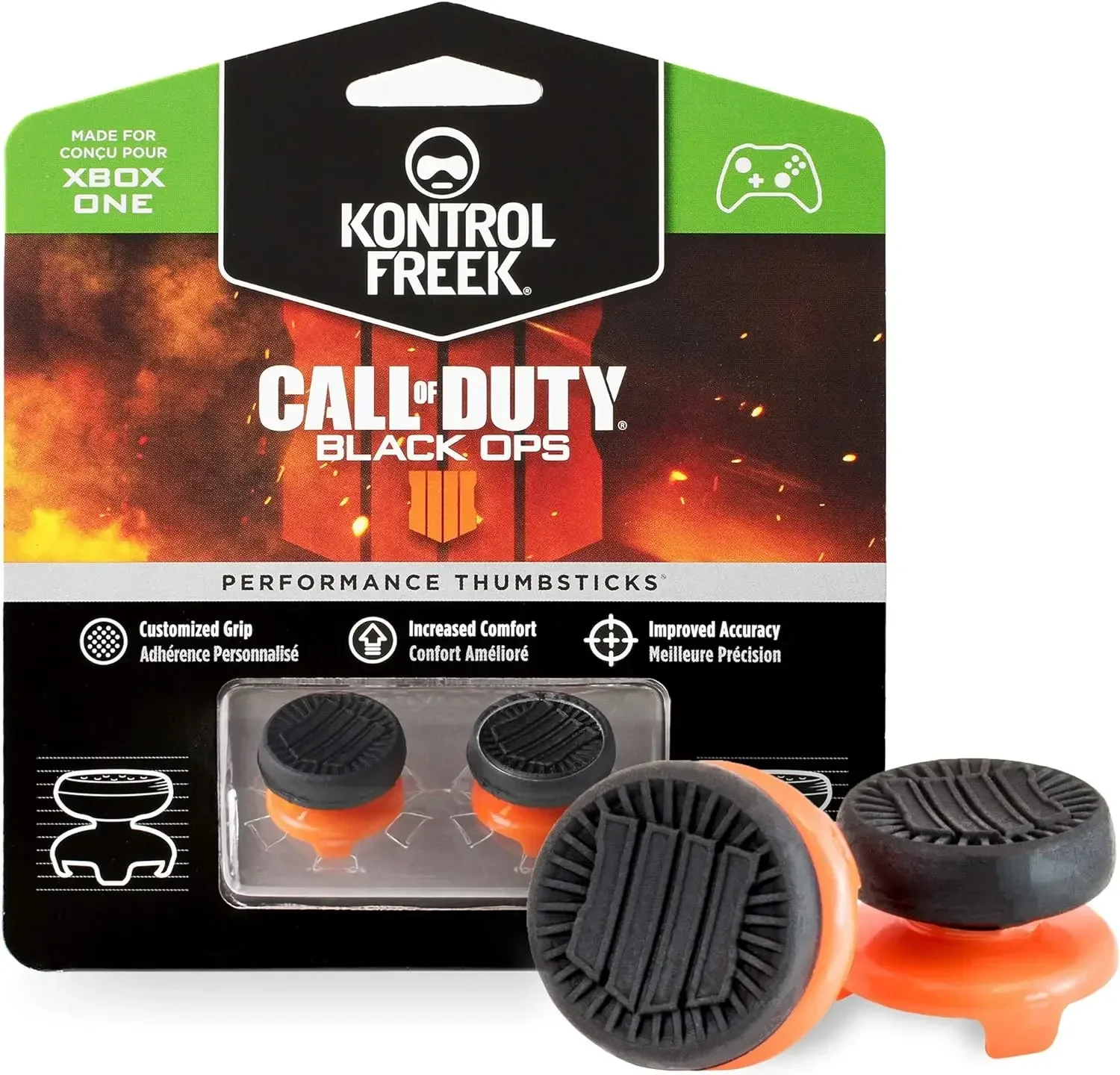 KontrolFreek Call of Duty: Black Ops 4 Performance Thumbsticks for Xbox One and Xbox Series X Controller