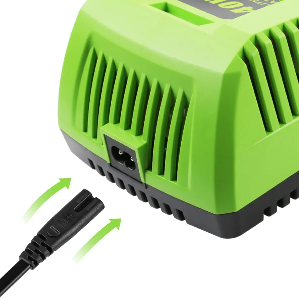 Cargador de repuesto para batería de litio Greenworks 40V 29482 29462 29472 2938302   BAF702 L-300 BAF704 BAF705 G-MAX Herramientas eléctricas