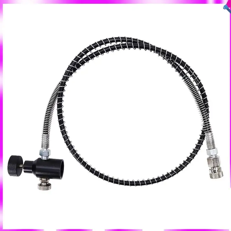 N96R PCP-Füllstation-Adapter mit 37-Zoll-Schlauchleitung für Hochdruckluft oder CO2