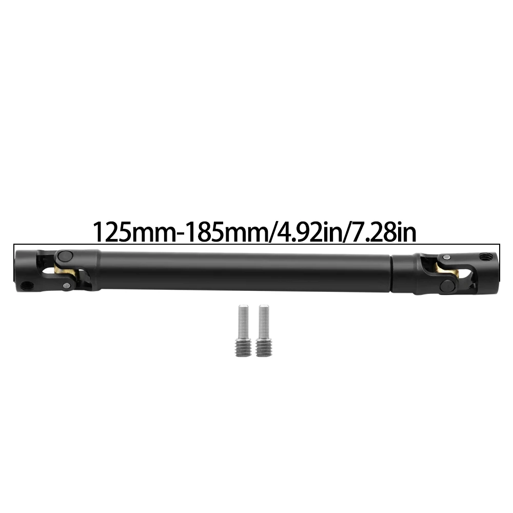 Metalen Interne Spline Aandrijfas Kruiskoppeling Aandrijfas voor 1/10 RC Auto Crawler Axiale SCX10 Gladiator YK4082 TRX4 TF2 D110