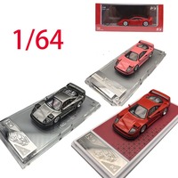 FY Diecast 1/64 Scale Ferrari Alloy Car Model Ferrari F40 Play Vehicles Toys for Boys Original Box