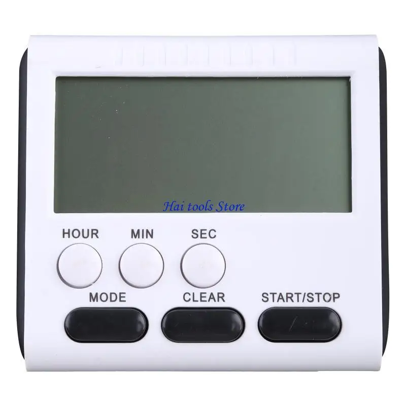 X37E Multi-Function Electronic Timer Magnet Digital Timers Big LCD Display Count Up Countdown Timer for Break for Time Cookin