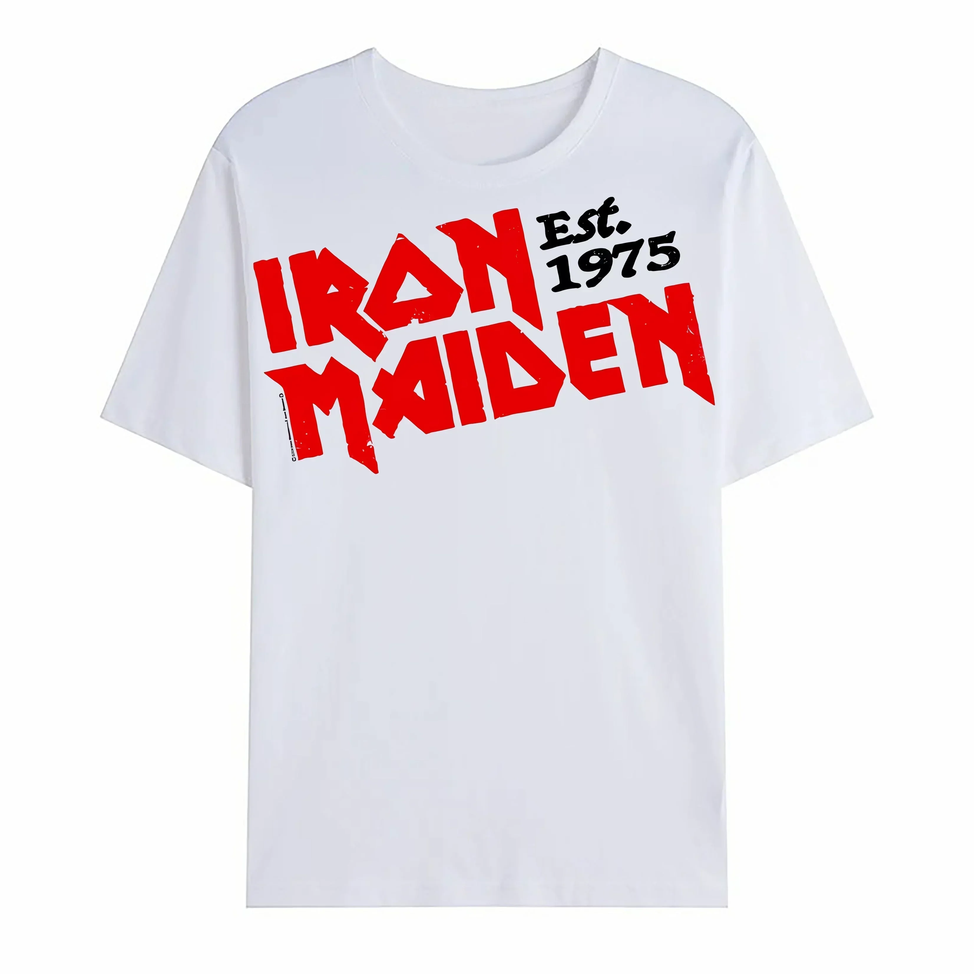 

Est. 1975" T-Shirt weiß von Irons Maidens