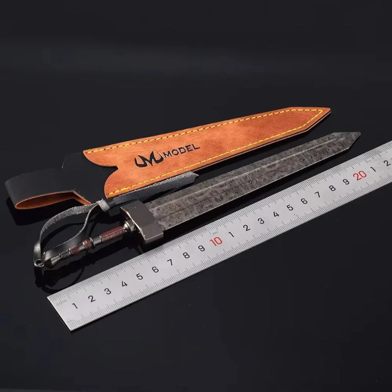 22 cm/8.66in Samurai Zwaard Middeleeuwse Cosplay Game Randapparatuur Wapen Model Feestartikelen Jongens Ornamenten Collectible Speelgoed Hobby