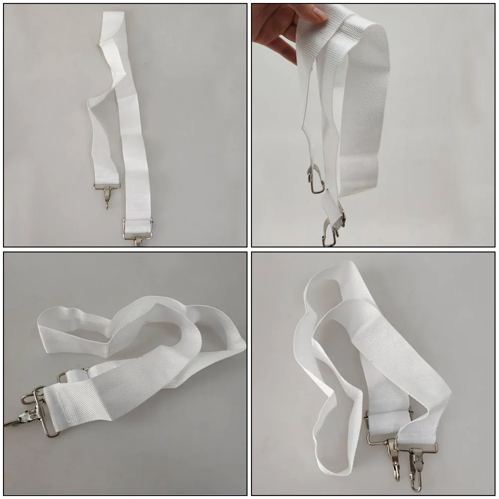 

2Pcs Snare Strap Belt Adjustable Length Comfortable Design Military Sling Snare Drum Strap Nylon Material Replacement