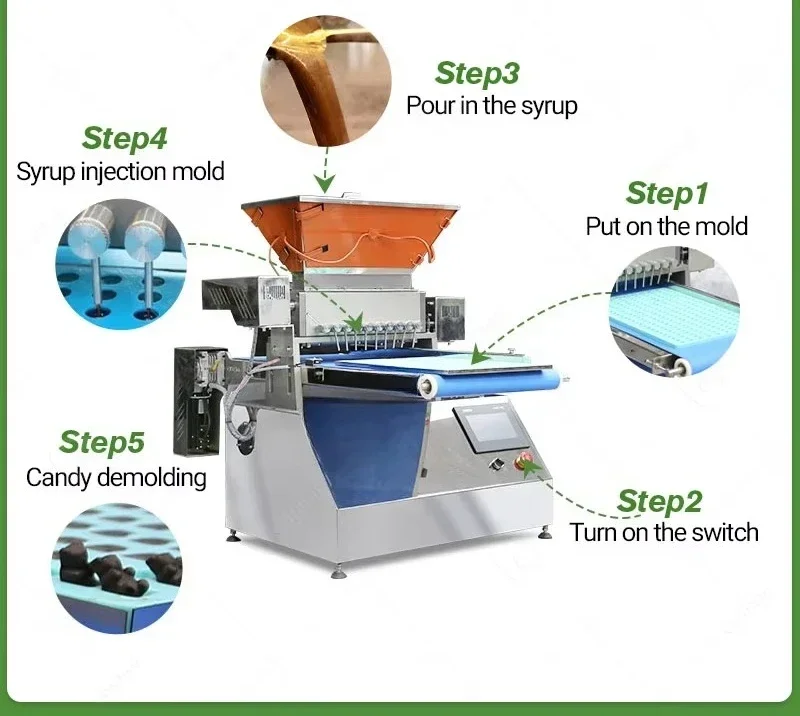 Mini Candy Mint Fudge Chocolate Storage Tank Hard Machine Maker