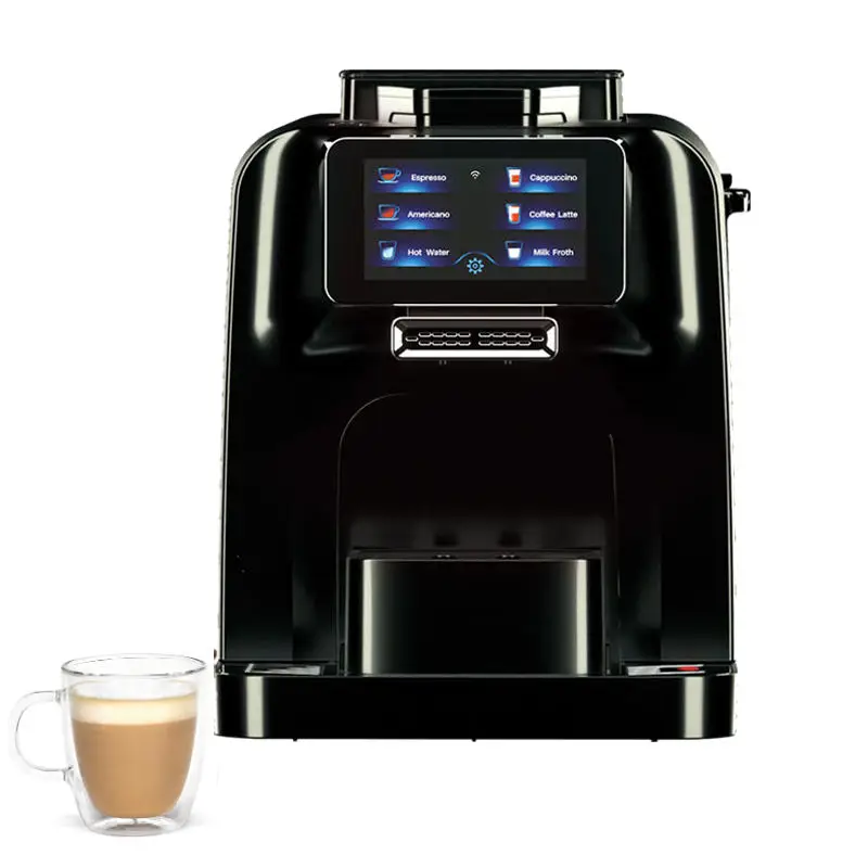 New Design Wifi Control With Smart  with Milk Jug Built-in Small Refrigerator Fully Automatic Espresso Coffee Machine