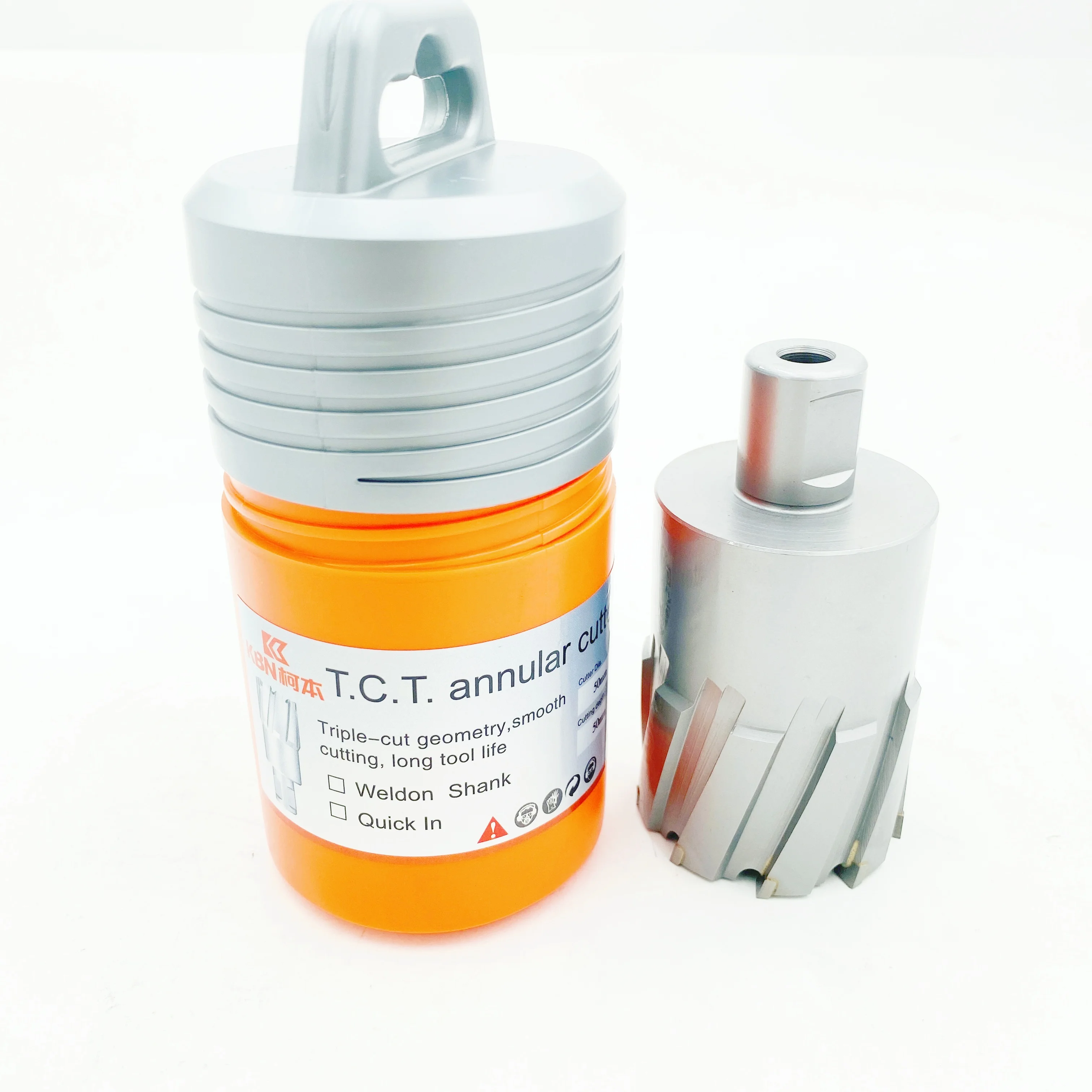 Cutting Depth 50mm  Annular Cutter for Rail Cutting BroachAnnular Hole Cutter