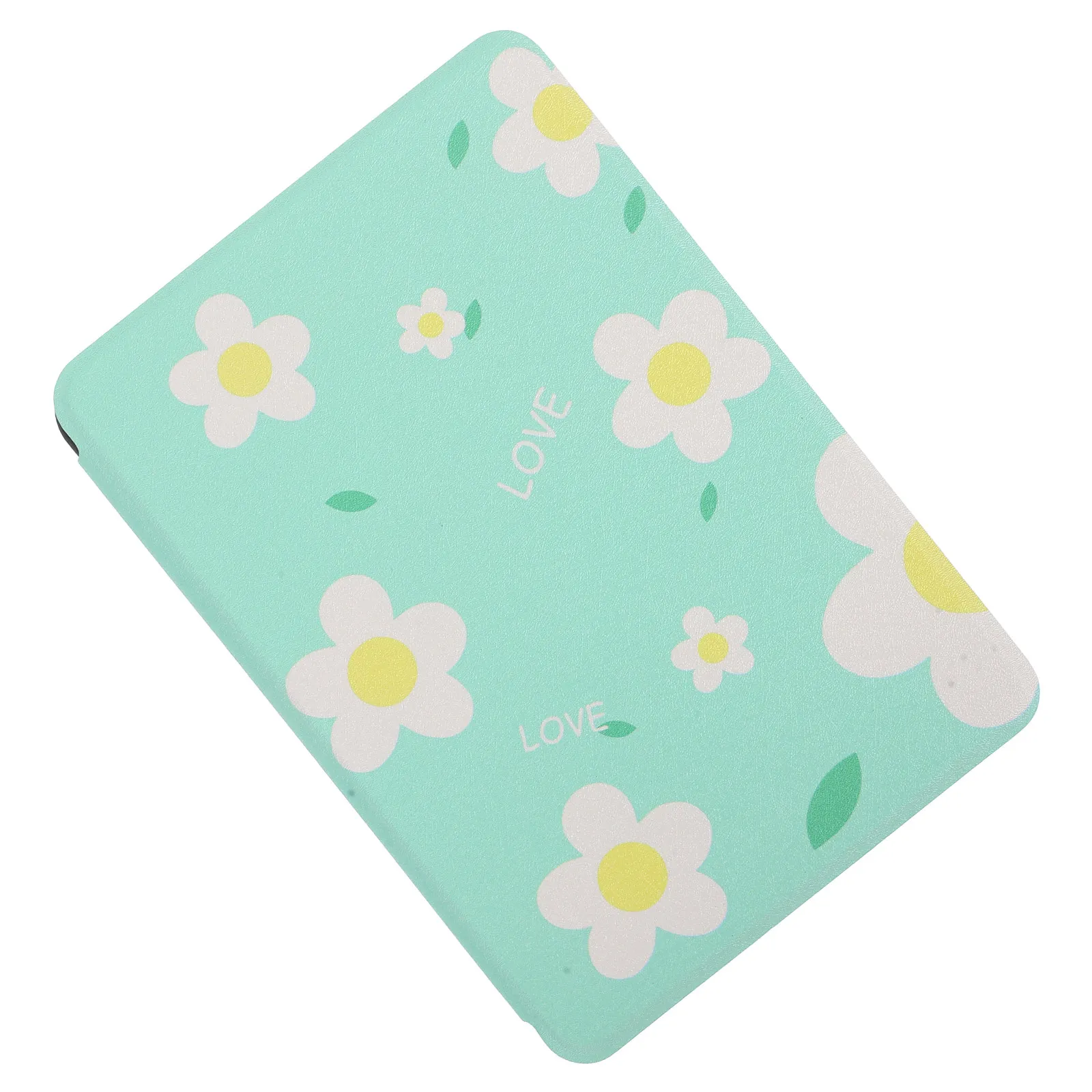 1Pcs Protective Silicone Cover Floral Pattern Soft Skin-Friendly Shockproof Scratch Proof E-Book Case Paperwhite