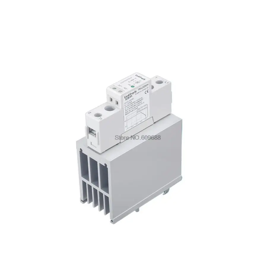 80A Mini Semiconductor Solid State Relay 5V 12V 24VDC Input Output 42-480VAC Voltage SSR Relay Module & Board DC AC