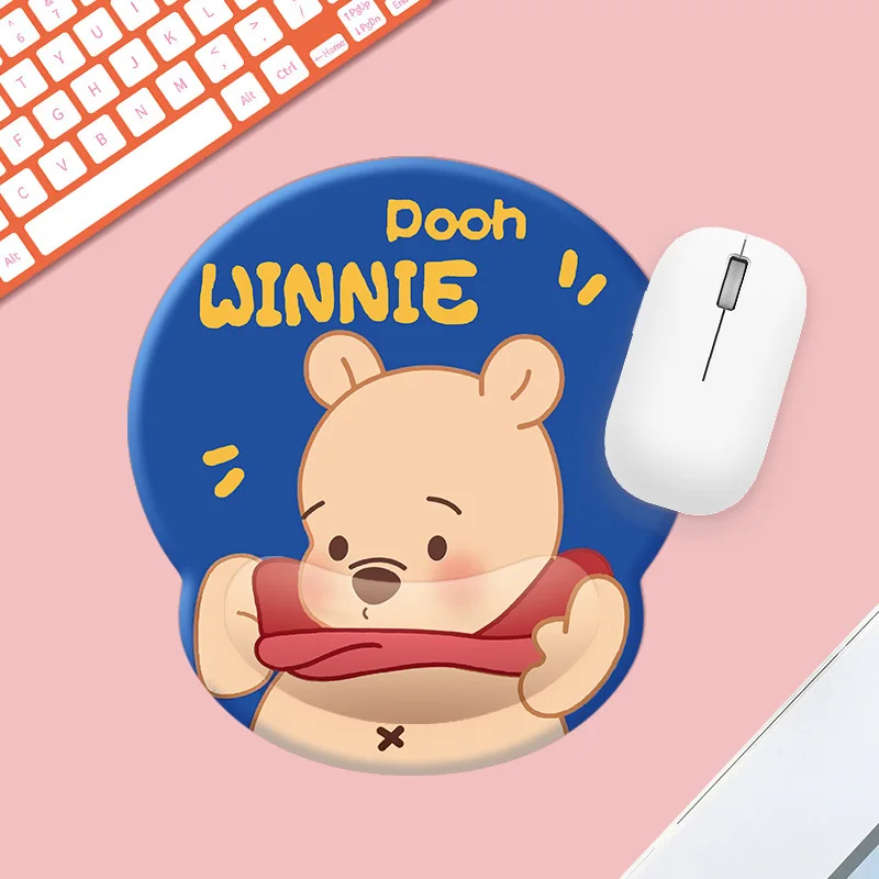 

MINISO Winnie The Pooh Cosplay Silicon Gel Mouse Pad Mat 3D Mousepad