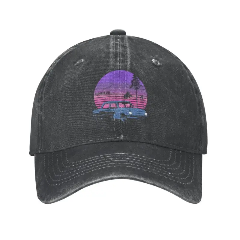 

Personalized Cotton Russian Synthwave CCCP Auto Baseball Cap Men Women Breathable Vintage 80s Aesthetic Car Dad Hat Outdoor