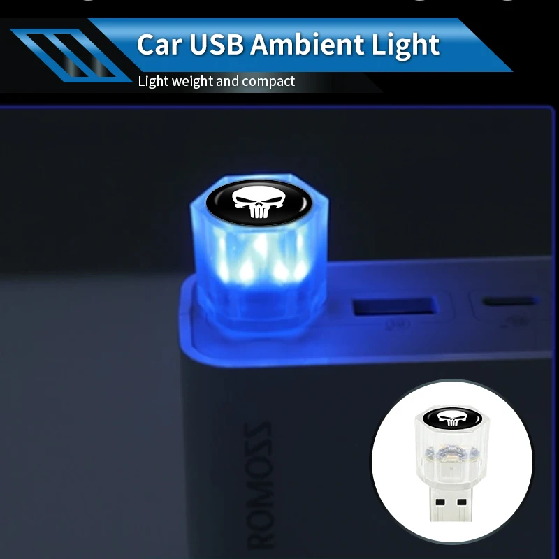 Carro led luz ambiente usb instalação gratuita interior atmosfera decorativa luz para jeep renegade cherokee wrangler compass